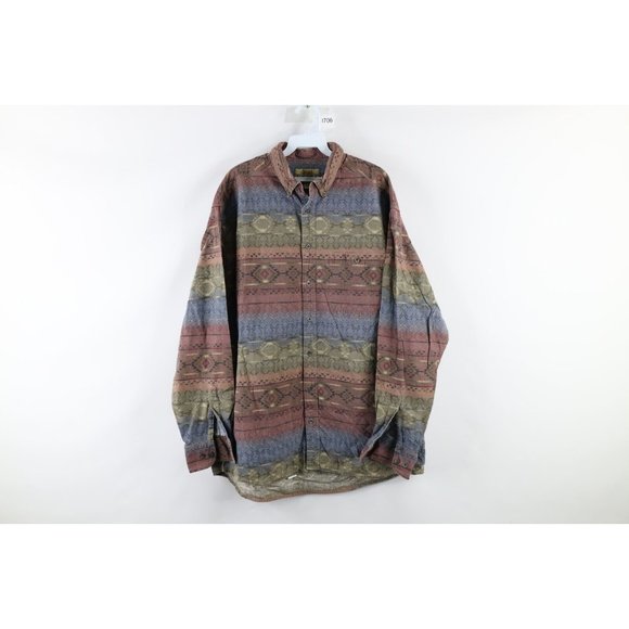 Chemise Vintage Cabela's Deerskin Flanelle Lourde Homme Taille L - Orange Brûlé, Pérou